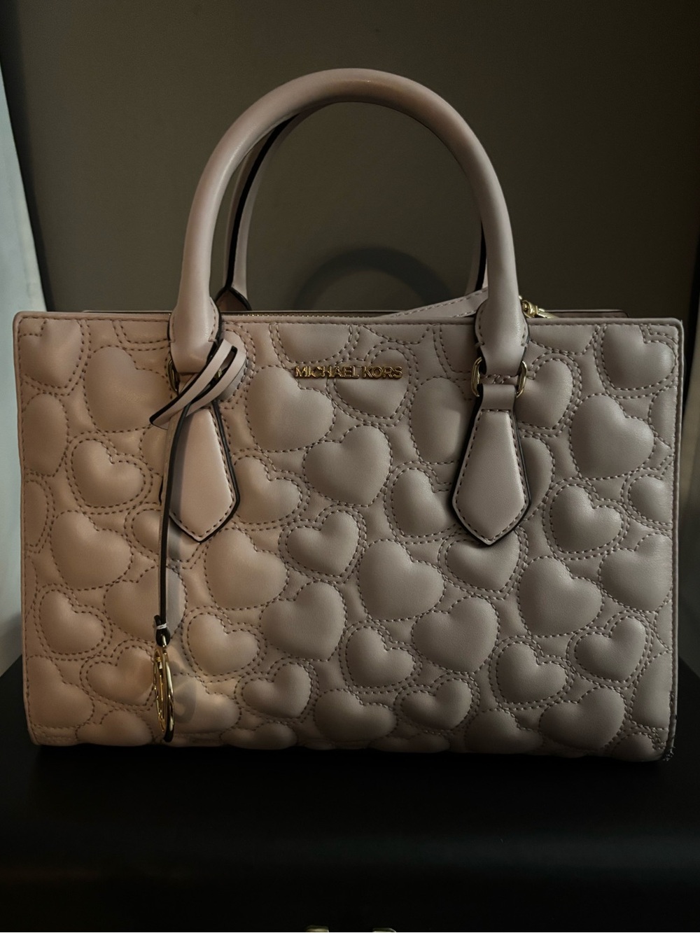 Michael Kors Quilted Heart Bag